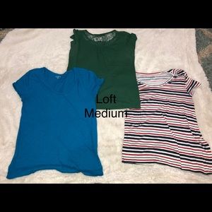 6 Loft medium shirts